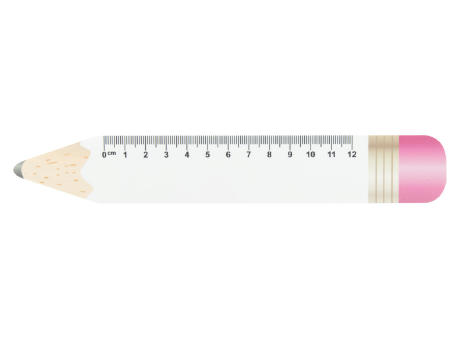 12 cm Lineal, Bleistift Sharpy 12