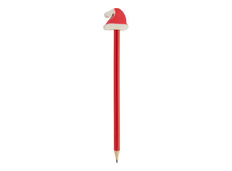 Bleistift mit Weihnachtsfigur, Weihnachtsmann Ramsvika