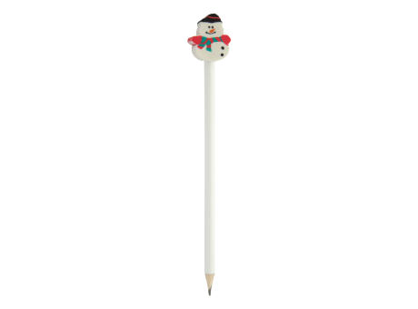 Bleistift mit Weihnachtsfigur, Schnemann Ramsvika