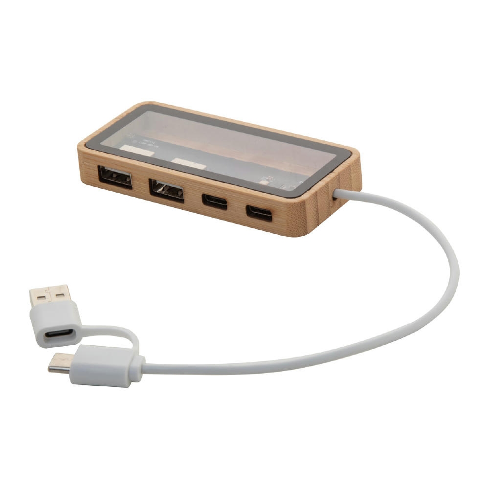 Transparenter USB-Hub SeeHub