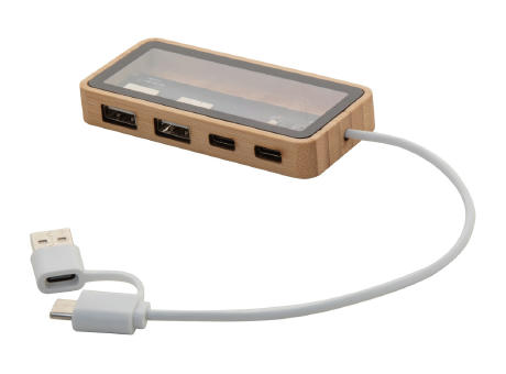 Transparenter USB-Hub SeeHub