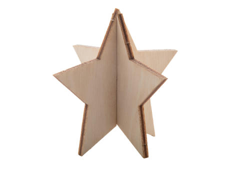 Weihnachtskarte, Stern CreaX