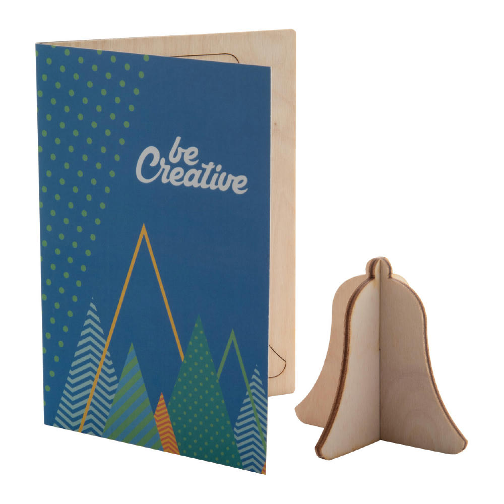 Weihnachtskarte, Glocke CreaX