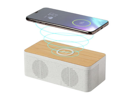 Bluetooth-Lautsprecher mit Wireless-Charger Trecam