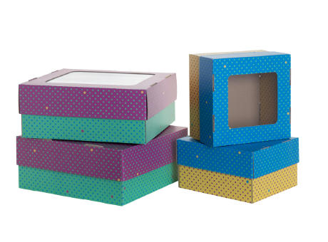 Geschenkbox CreaBox Gift Box Window L