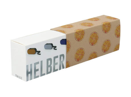 Individueller Pappschuber aus Kraftpapier CreaSleeve Kraft 213