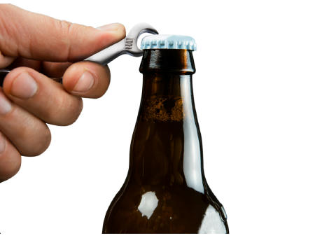 Schlüsselanhänger mit Flaschenöffner Spanner
