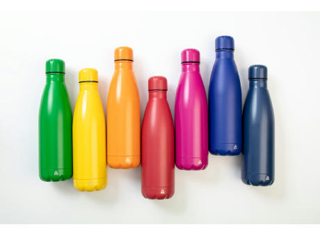 Flasche aus recyceltem Edelstahl Refill