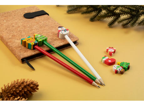 Bleistift mit Weihnachtsfigur, Rentier Ramsvika