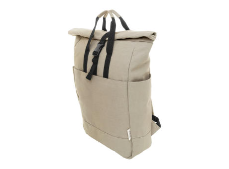 Recycelten Canvas Rucksack Rebyss Roll