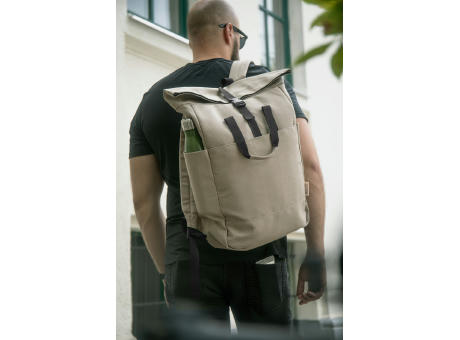 Recycelten Canvas Rucksack Rebyss Roll