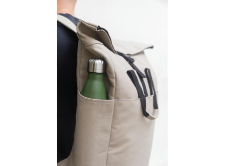 Recycelten Canvas Rucksack Rebyss Roll