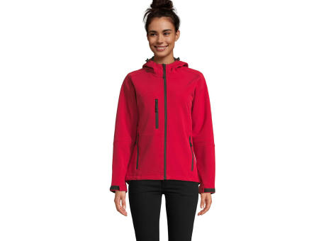 REPLAY DAMEN HOOD SOFTSHELL
