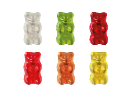 HARIBO Mini Goldbären Werbetüte,   6,5 g, Inhalt: HARIBO Mini Goldbären bunt gemischt