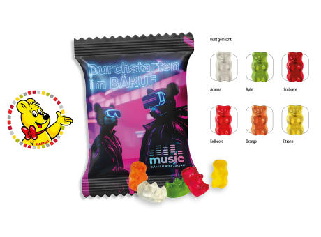 HARIBO Standardformen Werbetüte,   15 g, Inhalt: HARIBO Flugzeuge