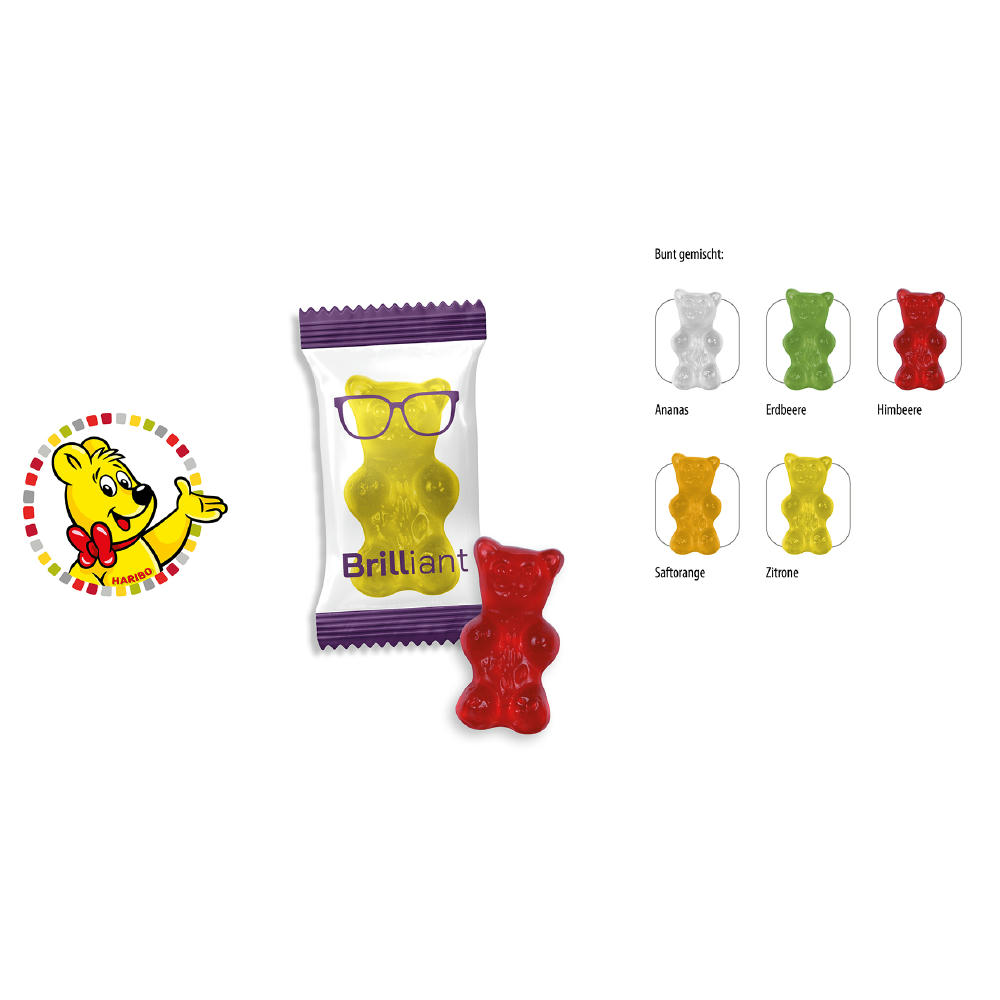 HARIBO Bärli Werbetüte,   1 Stück, Inhalt: HARIBO Bärli