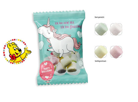 HARIBO Mini Chamallows Werbetüte,   6 g, Inhalt: HARIBO Mini Chamallows