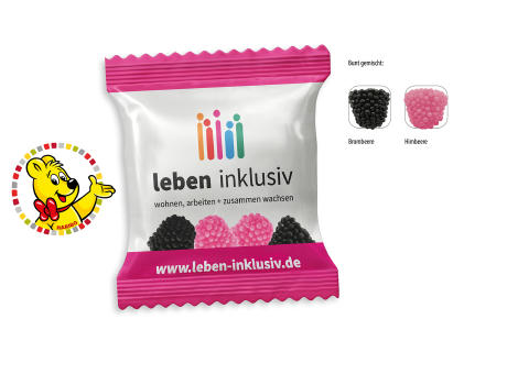 HARIBO Berries Werbetüte,   4 Stück, Inhalt: HARIBO Berries