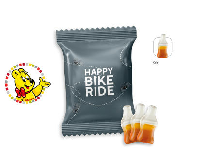 HARIBO Happy Cola Werbetüte,   3 Stück, Inhalt: HARIBO Happy Cola