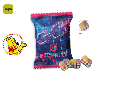 HARIBO Pixel Werbetüte,   3 Stück, Inhalt: HARIBO Pixel vegan