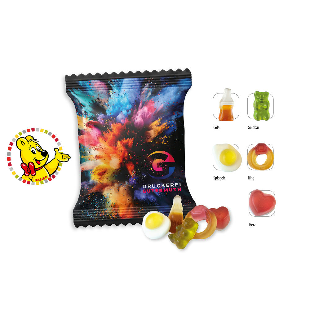 HARIBO Starmix Werbetüte,   18 g, Inhalt: HARIBO Starmix