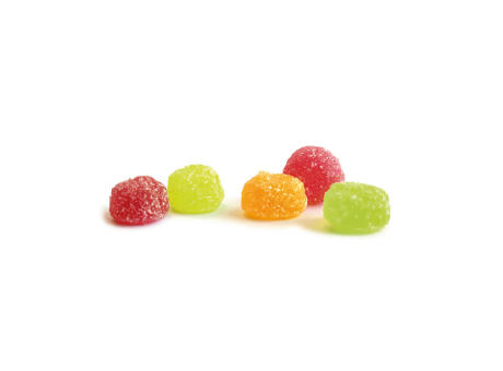 Saure Fruchtsaftberries vegan Werbetüte,   10 g, Inhalt: Saure Fruchtsaftberries