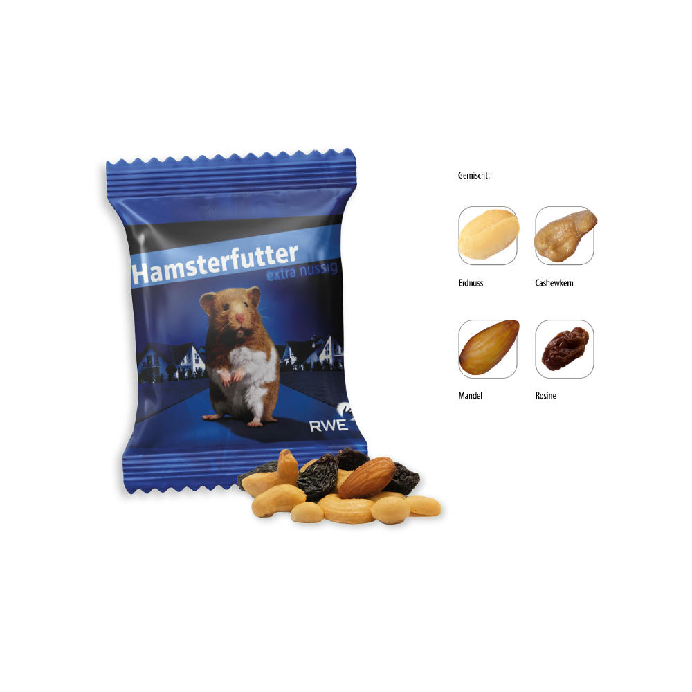 Studentenfutter Werbetüte,   20 g, Inhalt: Studentenfutter