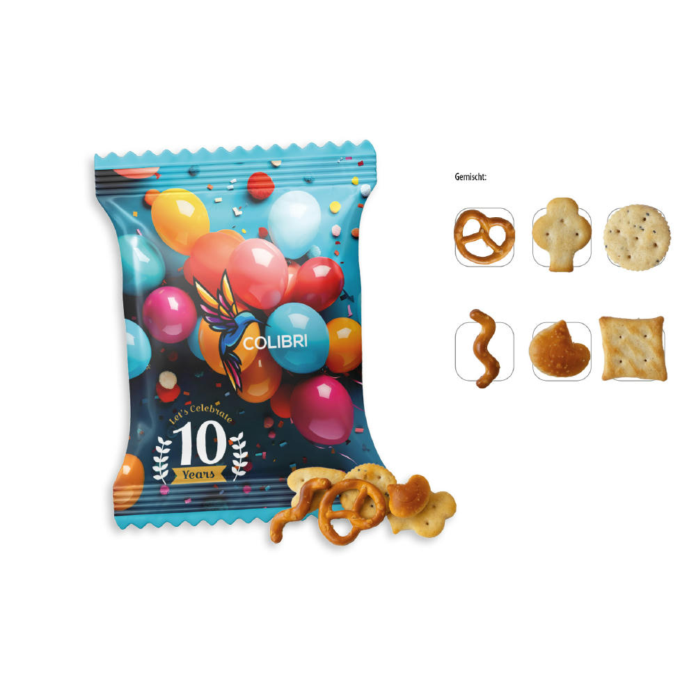 Party Mix Werbetüte,   10 g, Inhalt: Party Mix