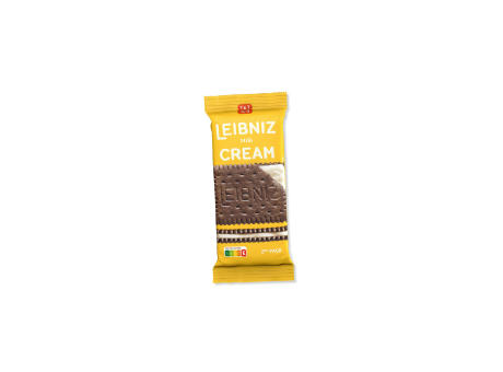 LEIBNIZ Milk Cream 2er Pack mit Werbebanderole,   38 g, Inhalt: LEIBNIZ Milk Cream