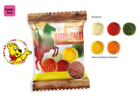 HARIBO individuelle Sonderform Werbetüte,   15 g, Inhalt: HARIBO Individuelle Sonderform