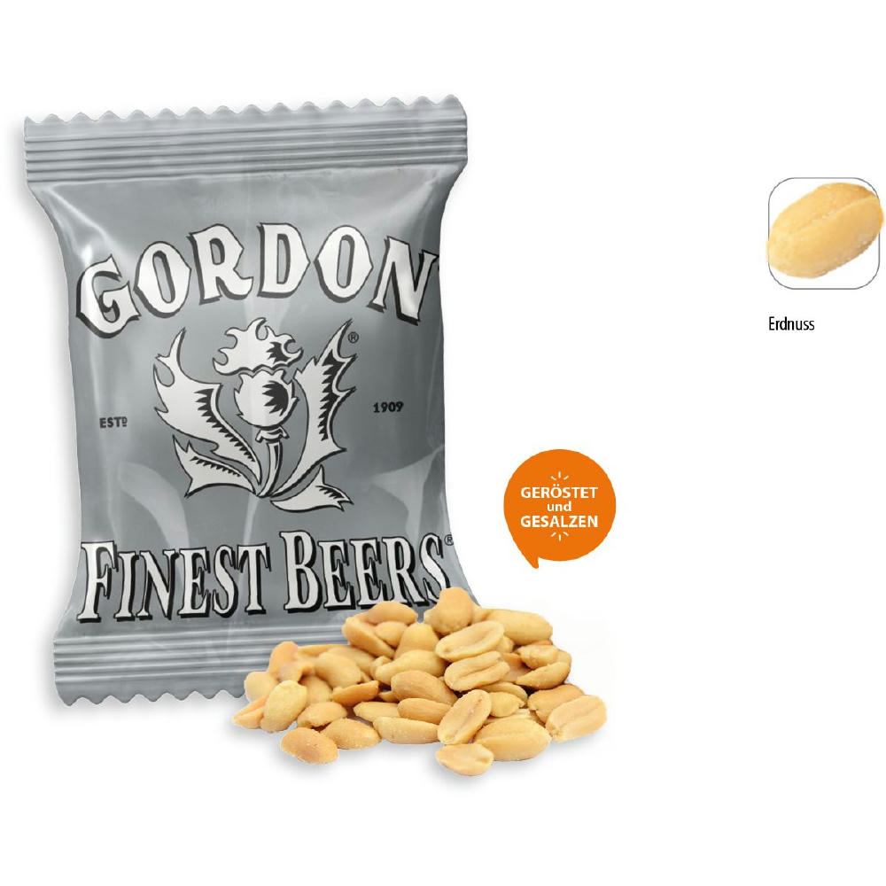 Erdnüsse Werbetüte,   10 g, Inhalt: Erdnüsse