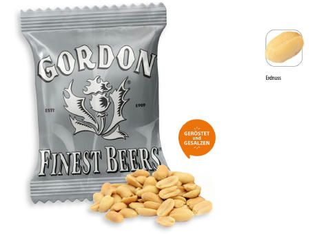 Erdnüsse Werbetüte,   10 g, Inhalt: Erdnüsse