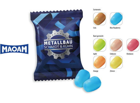 MAOAM Kracher Werbetüte,   2 Stück, Inhalt: MAOAM Fruchtkracher