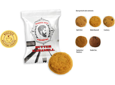 Coffee Cookies Flowpack,   1 Stück, Inhalt: Coffee Cookies Cranberry