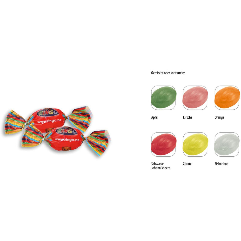 Bonbon Wickler,   1 Stück, Inhalt: Bonbon Apfel