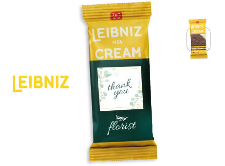LEIBNIZ Milk Cream 2er Pack mit Werbebanderole,   38 g, Inhalt: LEIBNIZ Milk Cream