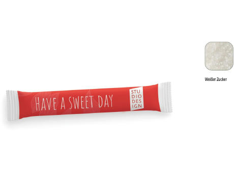 Zucker Stick King Size,   3,6 g, Inhalt: Zucker weiß