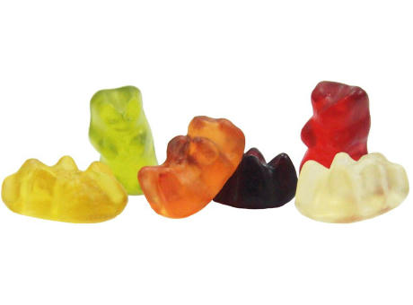 HARIBO Mini Saft-Goldbären Werbetüte,   10 g, Inhalt: HARIBO Mini Saft Goldbären