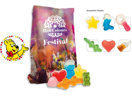 Bodenstandbeutel HARIBO Happy Life 150g,   150 g, Inhalt: HARIBO Happy Life