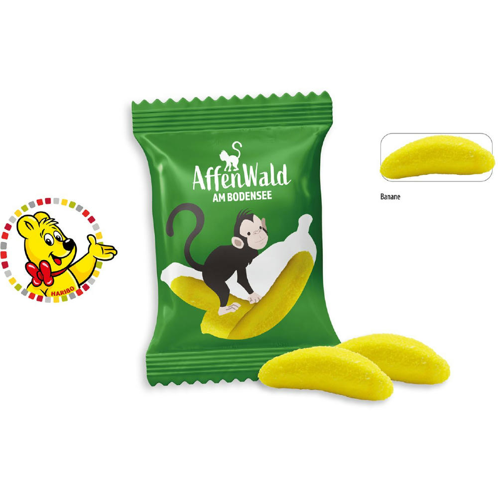 HARIBO Bananas Werbetüte,   2 Stück, Inhalt: HARIBO Bananas
