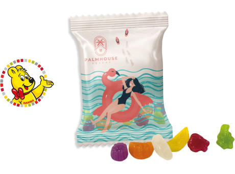 HARIBO Standardformen Werbetüte,   6,5 g, Inhalt: HARIBO Tropi-Frutti