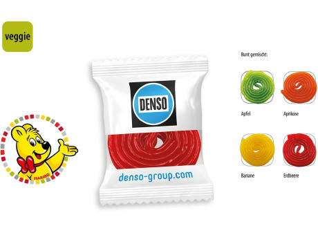 HARIBO Fruchtschnecke Werbetüte,   1 Stück, Inhalt: HARIBO Fruchtschnecke