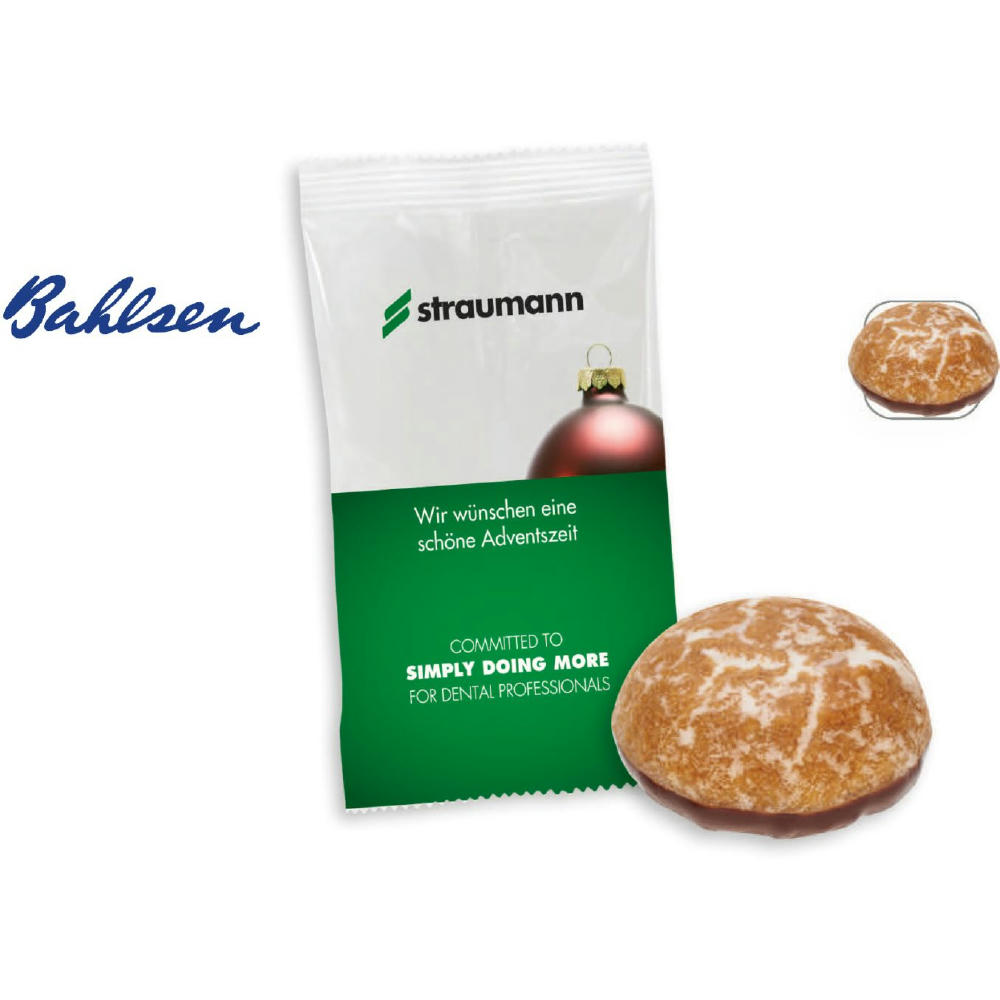 Bahlsen Lebkuchen Mini Contessa Werbetüte,   1 Stück, Inhalt: Bahlsen Lebkuchen Mini Contessa
