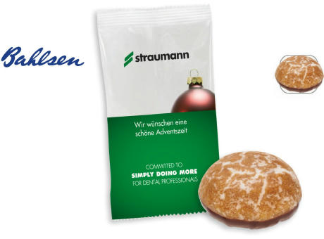 Bahlsen Lebkuchen Mini Contessa Werbetüte,   1 Stück, Inhalt: Bahlsen Lebkuchen Mini Contessa