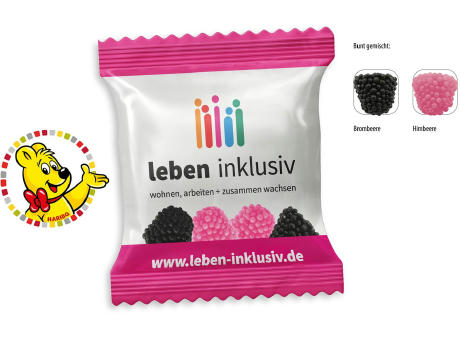 HARIBO Berries Werbetüte,   4 Stück, Inhalt: HARIBO Berries