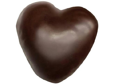 Lebkuchenherz Werbetüte,   1 Stück, Inhalt: Lebkuchen Herz