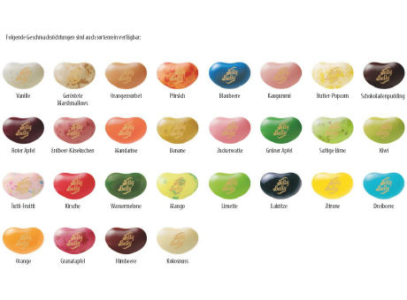 Jelly Belly Beans Werbetüte,   9 g, Inhalt: Jelly Belly Beans