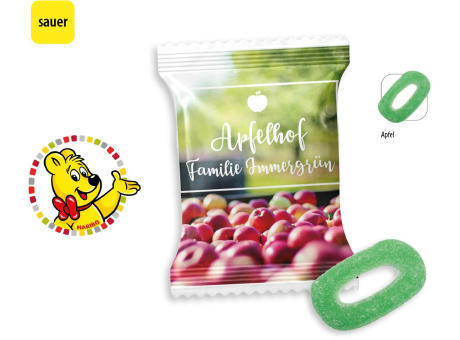 HARIBO Apfelringe Sauer Werbetüte,   1 Stück, Inhalt: HARIBO  Apfelringe Sauer