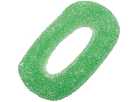 HARIBO Apfelringe Sauer Werbetüte,   1 Stück, Inhalt: HARIBO  Apfelringe Sauer