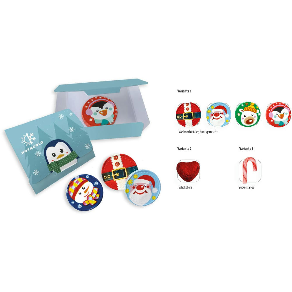 Werbebriefchen,   1 Stück, Inhalt: Weihnachtstaler